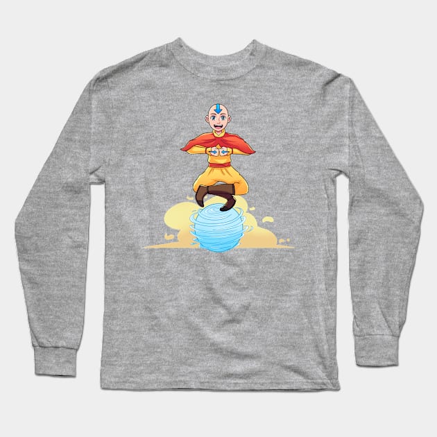 Aang Long Sleeve T-Shirt by ribeironathana